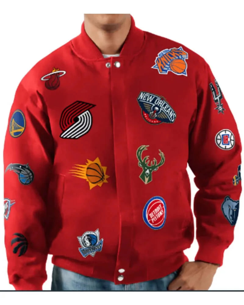 Carl Banks NFL Twill Collage Jacket