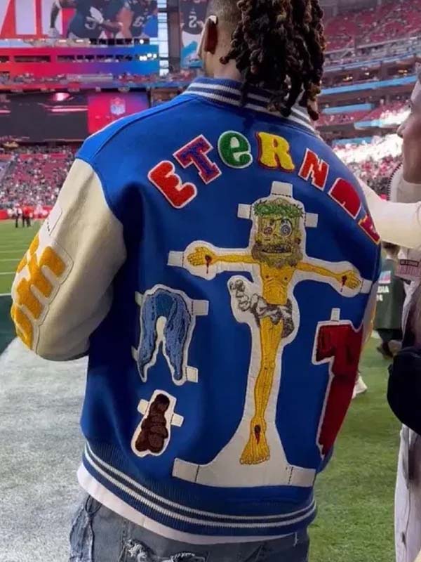 Damar Hamlin At The Super Bowl 2023 Eternal Jacket - Kara Hub