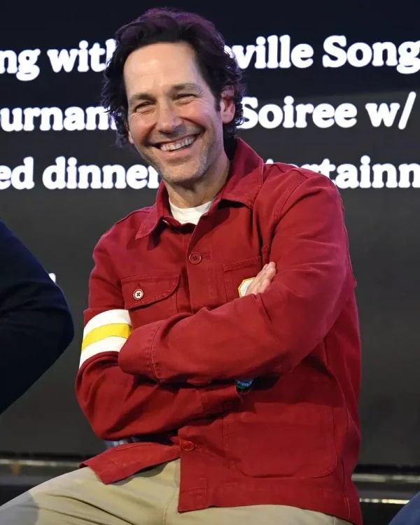 Paul Rudd 2024 Big Slick Celebrity Weekend Chiefs Jacket