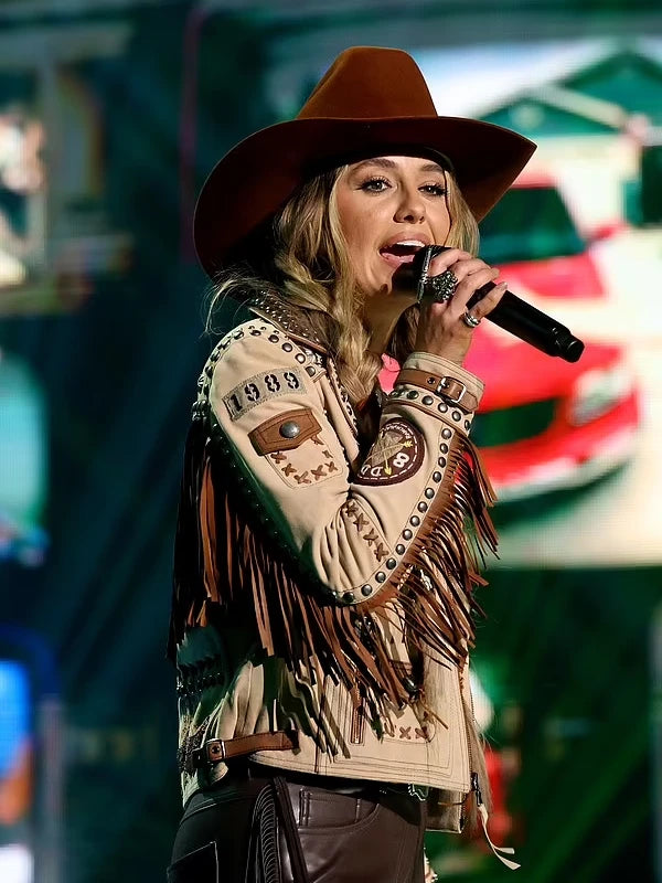 2024 CMT Music Awards Lainey Wilson Fringe Jacket