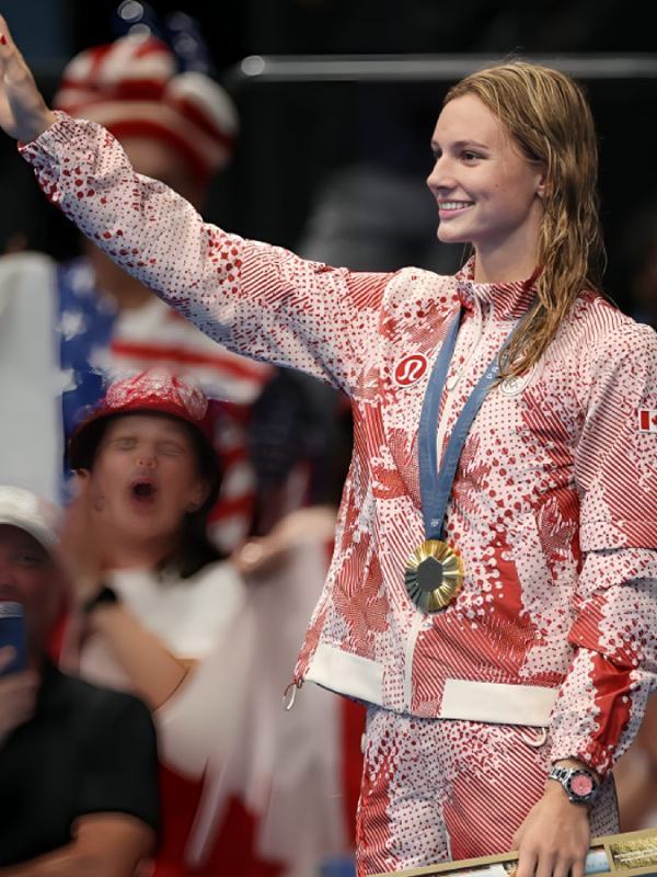 Olympics 2024 Summer McIntosh Team Canada Jacket