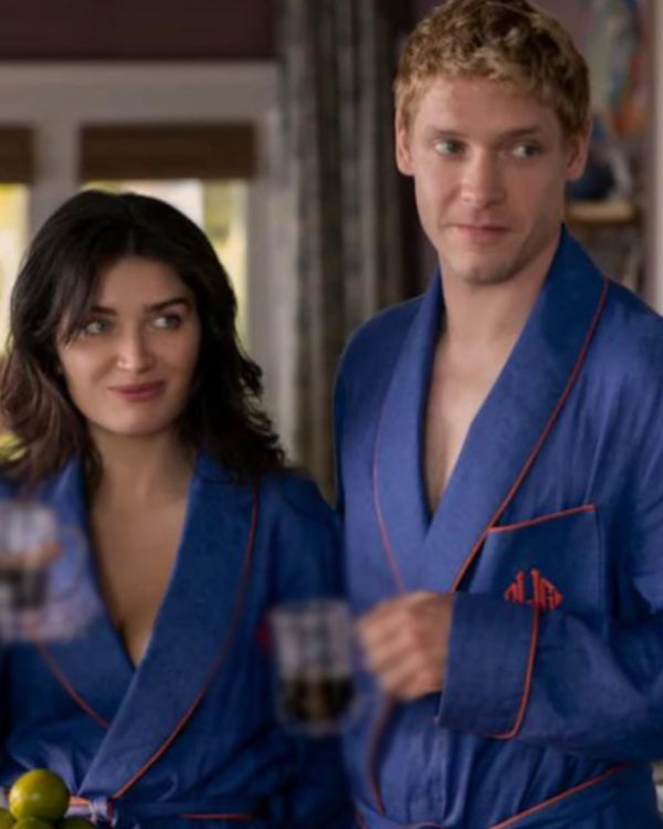 The Perfect Couple 2024 Blue Robe