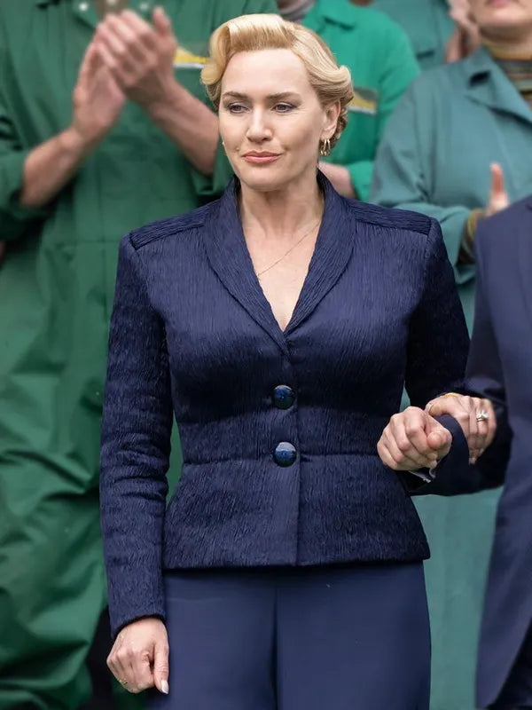 The Regime 2024 Kate Winslet Blue Blazer