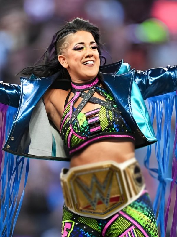 WWE Summer Slam 2024 Bayley Fringe Jacket