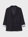 Upgraded Camila Mendes Black Wool Blazer