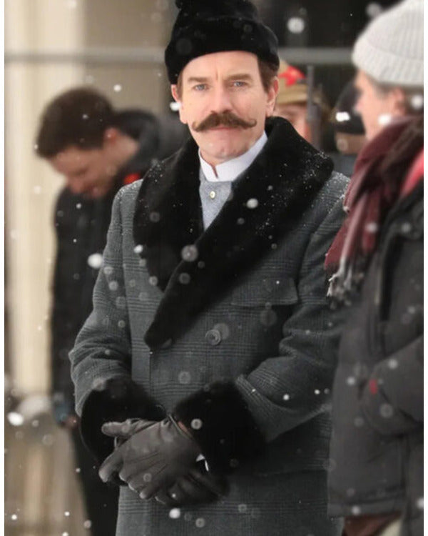 A Gentleman In Moscow 2024 Ewan McGregor Grey Coat