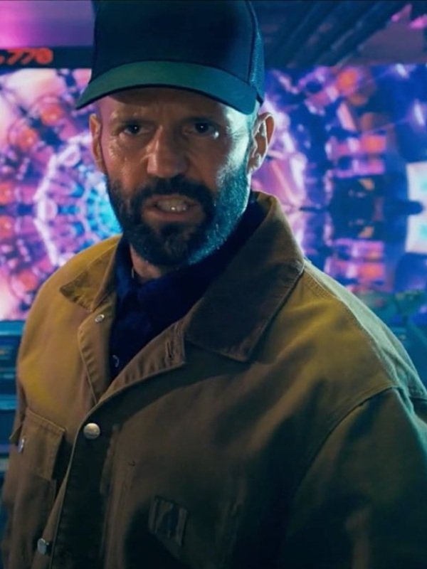 The Beekeeper 2024 Jason Statham Brown Jacket