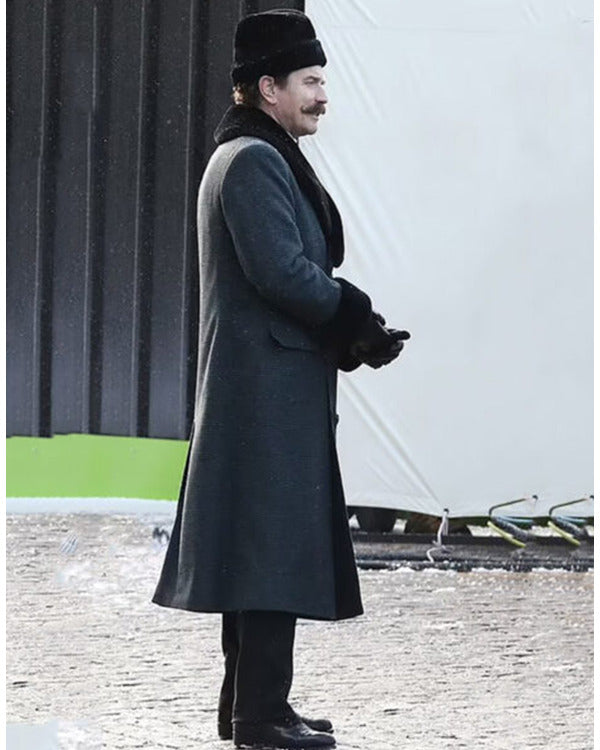 A Gentleman In Moscow 2024 Ewan McGregor Grey Coat