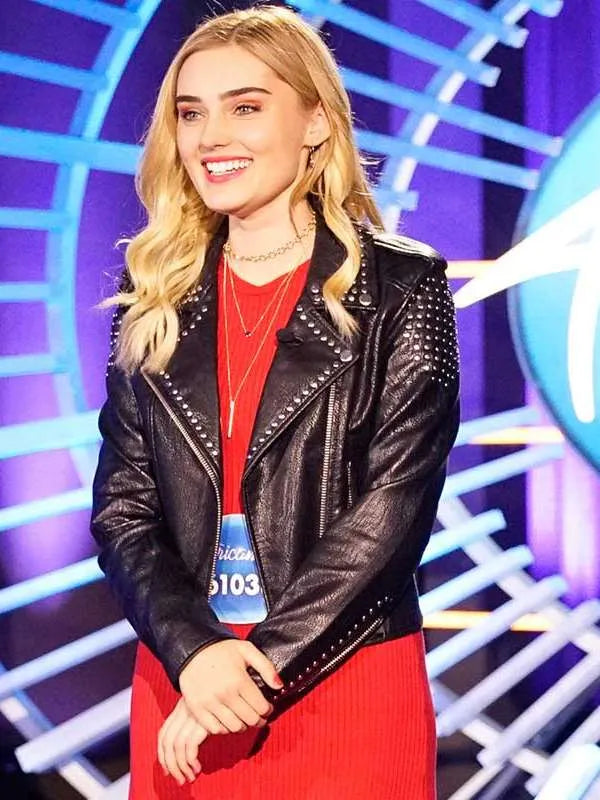 Meg Donnelly American Housewife Black Leather Jacket