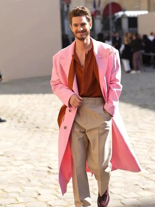 Andrew Garfield Pink Suit