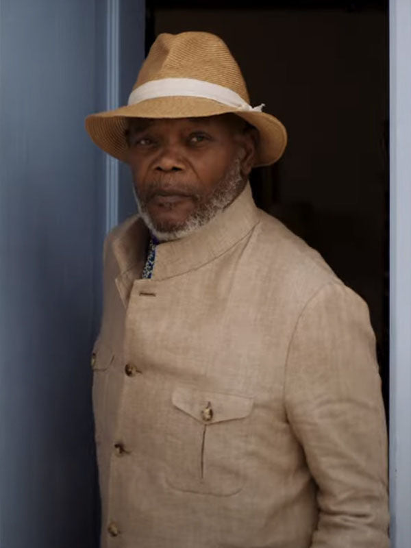 Argylle 2024 Samuel L. Jackson Coat