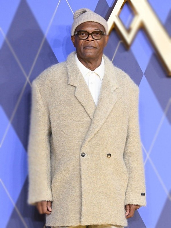 Samuel L. Jackson Argylle 2024 Beige Coat