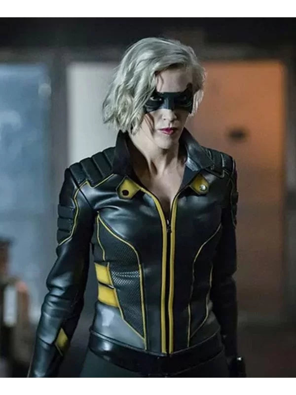 Arrow Season 8 Laurel Lance Leather Jacket