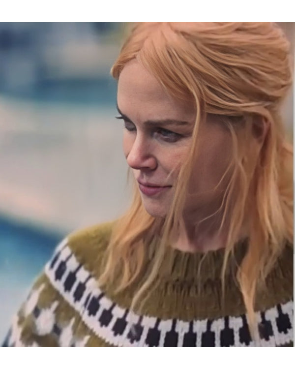 Babygirl 2024 Nicole Kidman Green Sweater