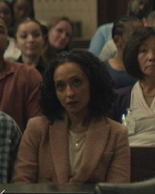 Presumed Innocent 2024 Ruth Negga Tweed Blazer