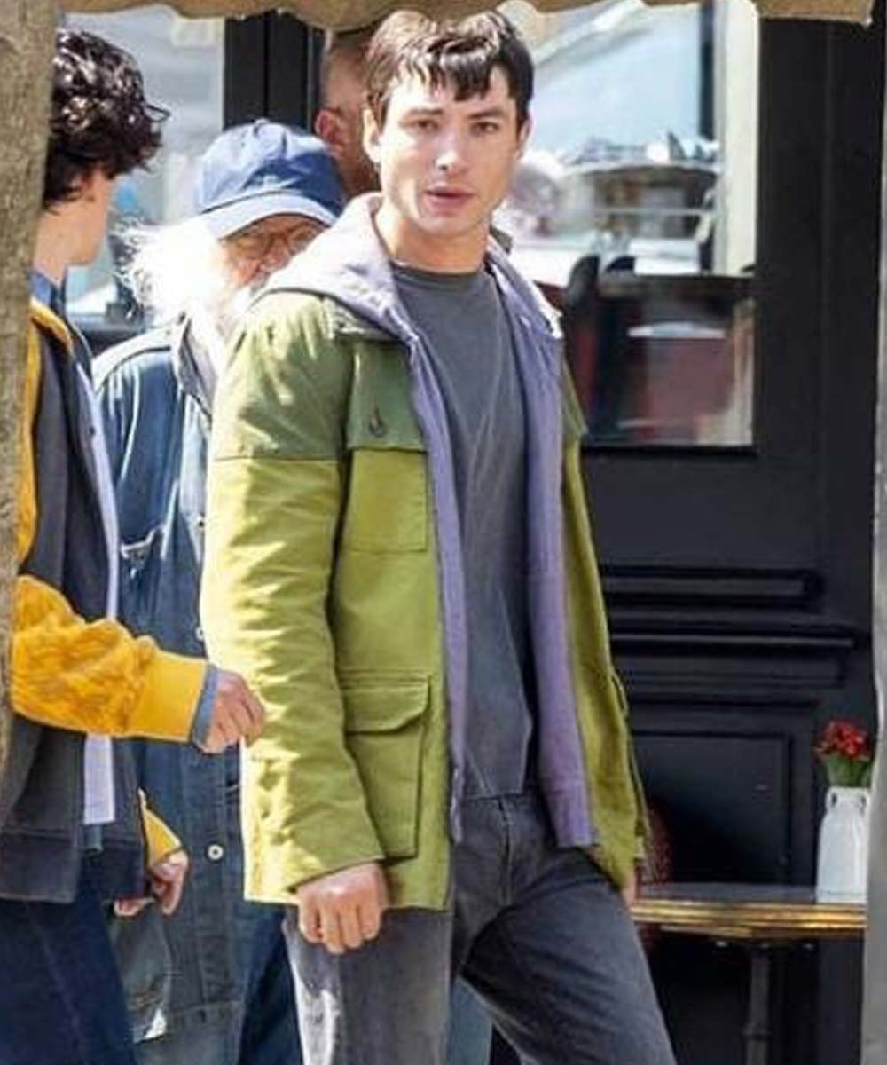 Barry Allen The Flash Cotton Green Jacket