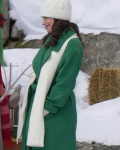 Believe In Christmas 2024 Meghan Ory Green Coat