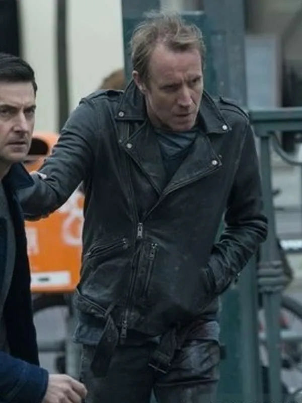 Hector DeJean Berlin Station Black Leather Jacket