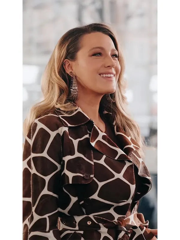 Blake Lively Giraffe Suit