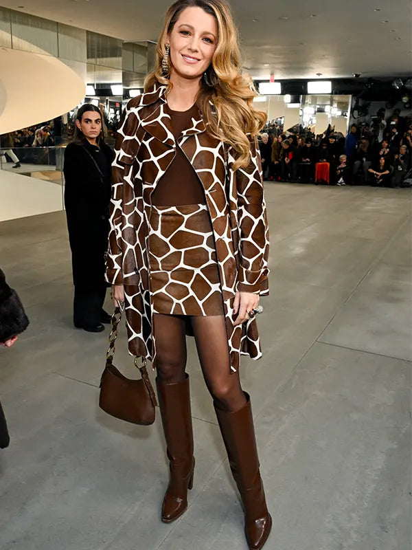 Blake Lively Giraffe Suit