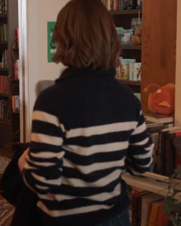 Blind Date Book Club 2024 Erin Krakow Striped Sweater