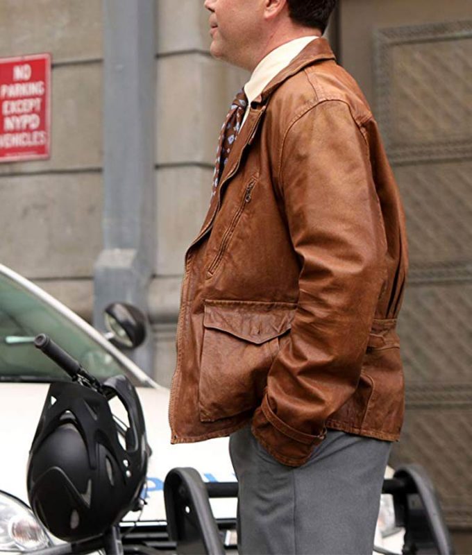 Brooklyn Nine-Nine Detective Jake Peralta Brown Leather Jacket