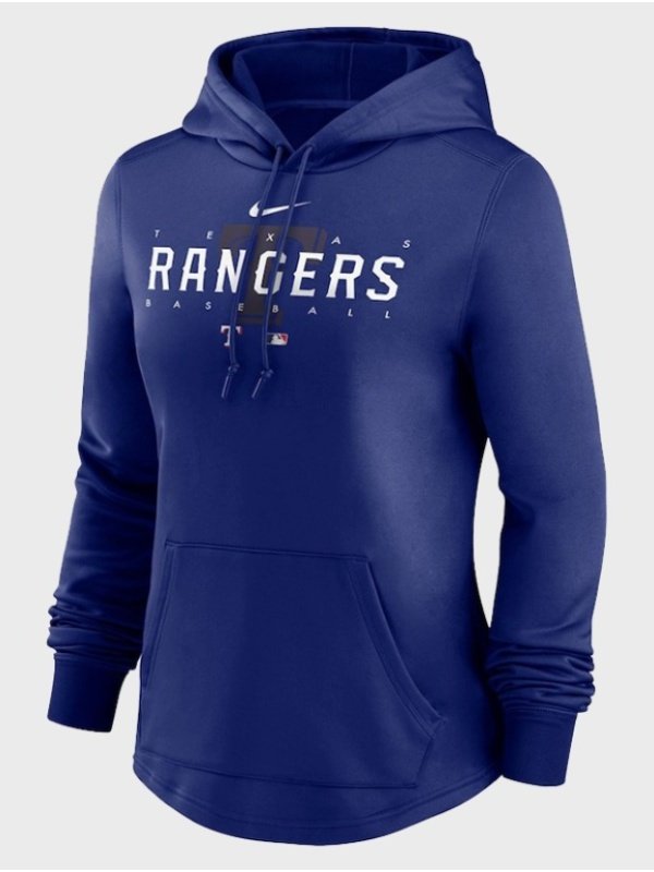 Bruce Bochy Texas Ranger Blue Hoodie - PINESMAX