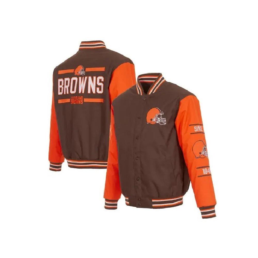 Buster Cleveland Browns Varsity Jacket