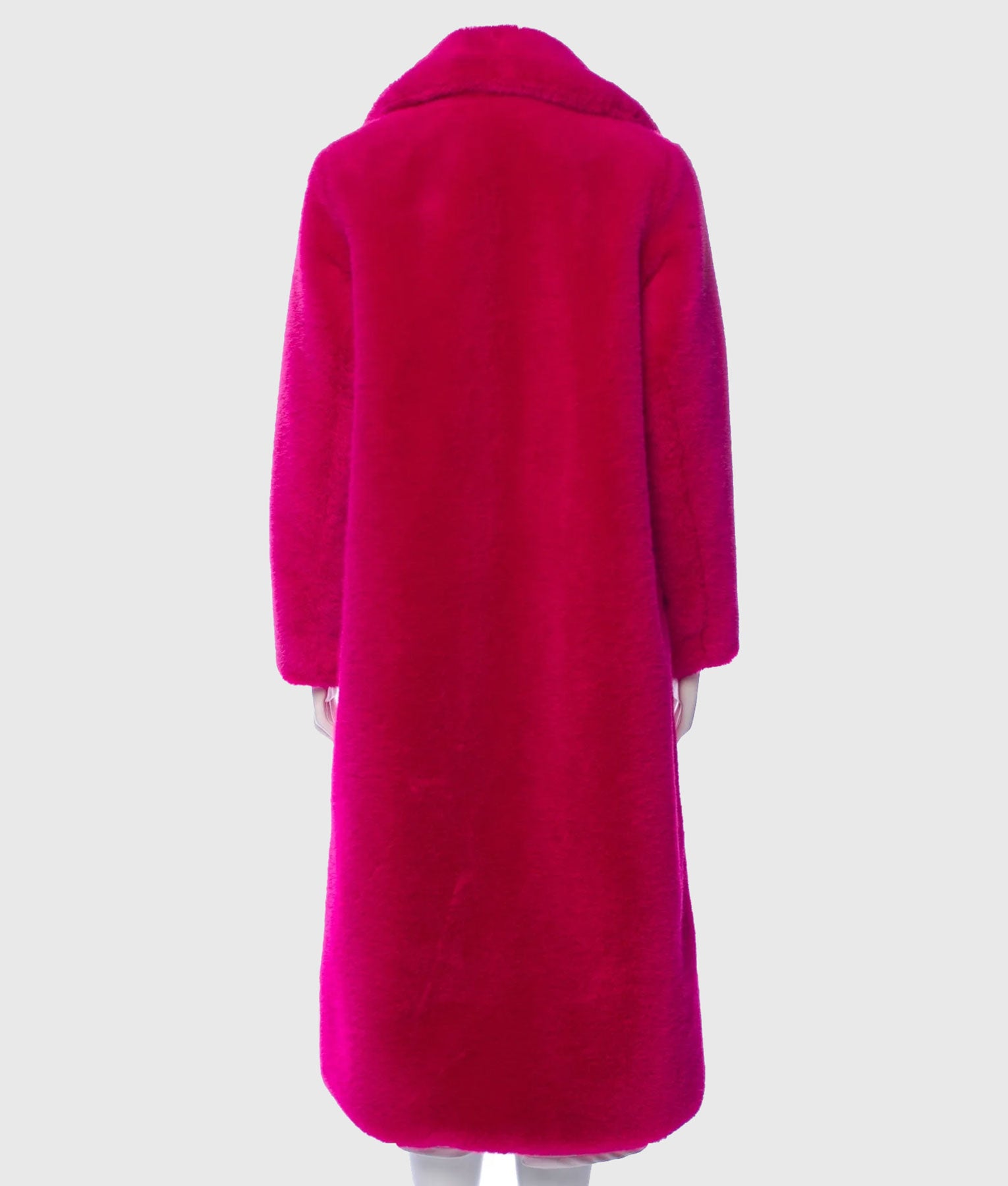 Busy Philipps Pink Fur Coat