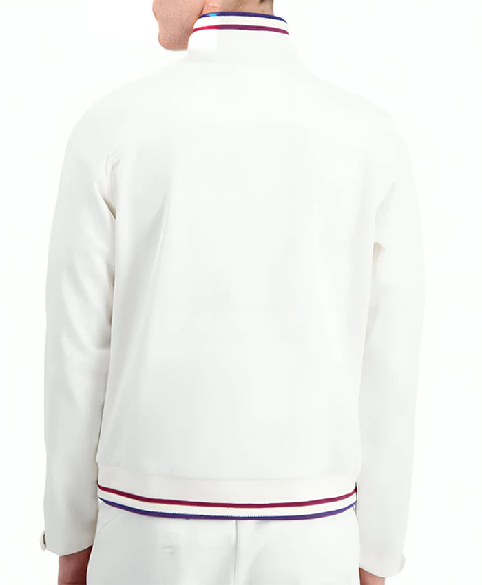 Paris 2024 Olympics Team France Podium White Jacket