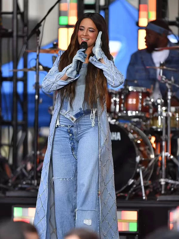 Camila Cabello Denim Coat