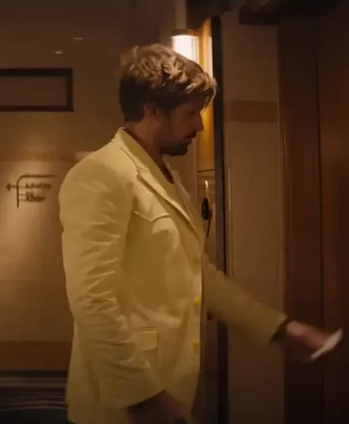 The Fall Guy 2024 Ryan Gosling Yellow Suit