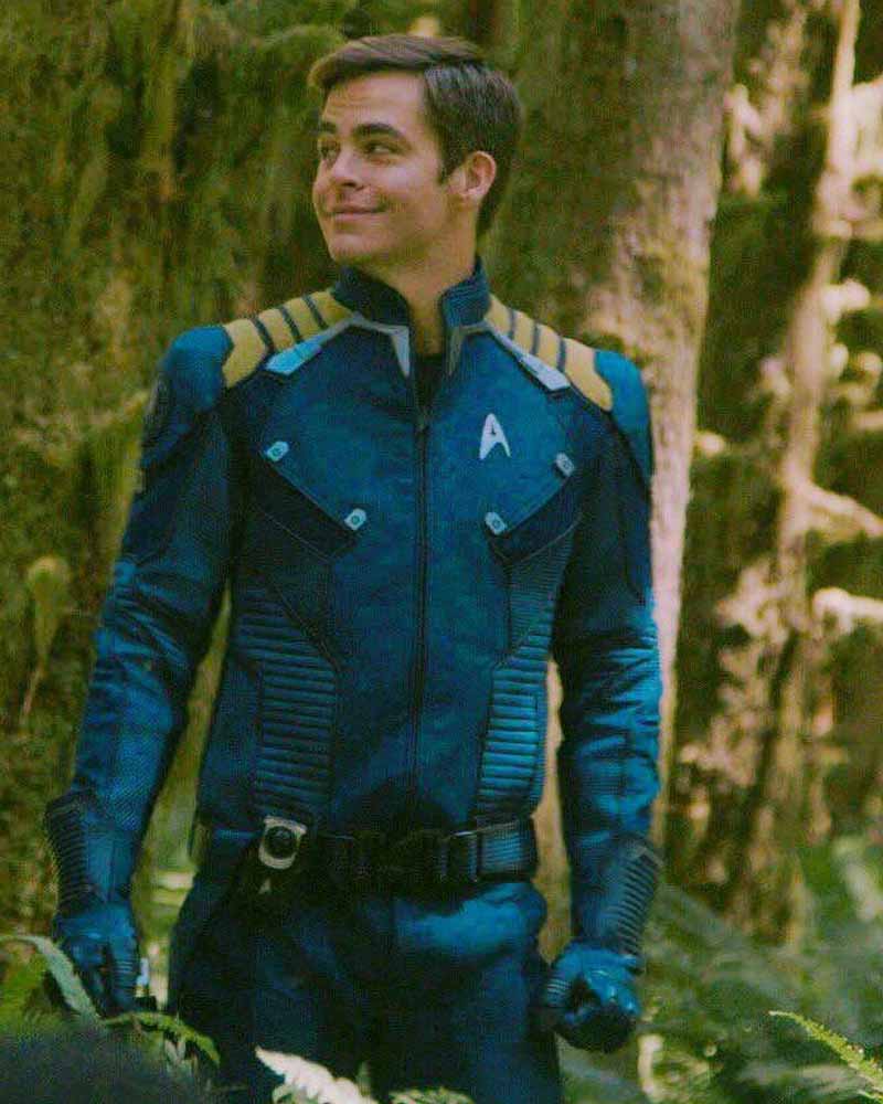 Star Trek Beyond Captain James Kirk Blue Jacket