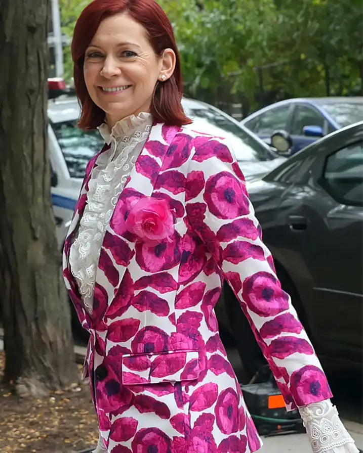 Carrie Preston Elsbeth S02 Floral Blazer