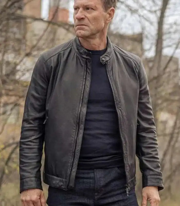 Chief of Station 2024 Benjamin Malloy Leather Jacket