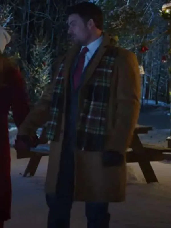 Christmas Under the Northern Lights 2024 Jesse Hutch Brown Coat