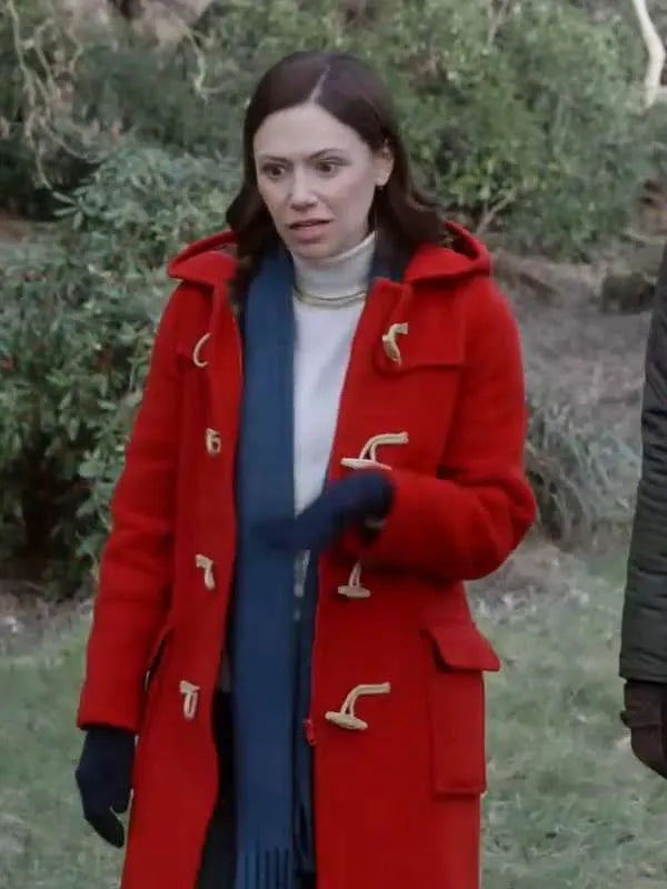 Jill Winternitz Christmas in Scotland Red Coat