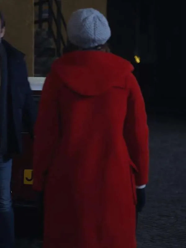 Jill Winternitz Christmas in Scotland Red Coat