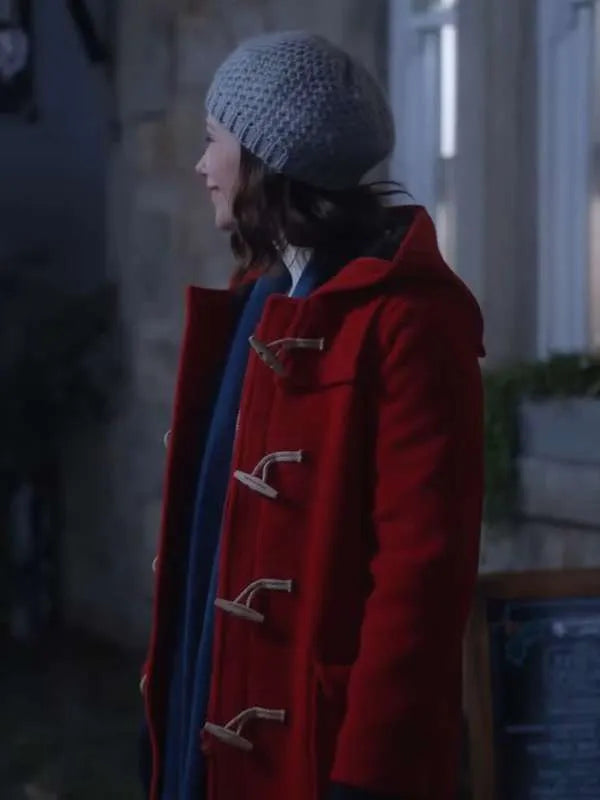 Jill Winternitz Christmas in Scotland Red Coat