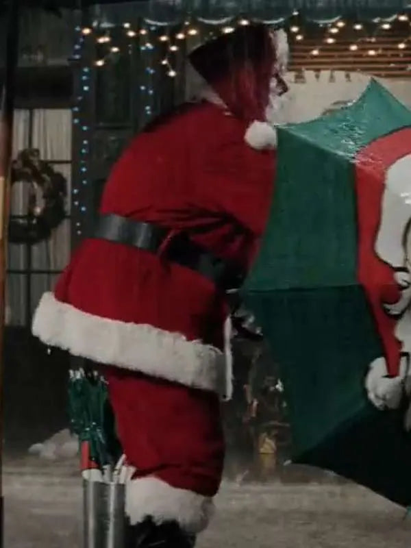 Austin Pendleton Christmas with the Kranks Santa Red Coat