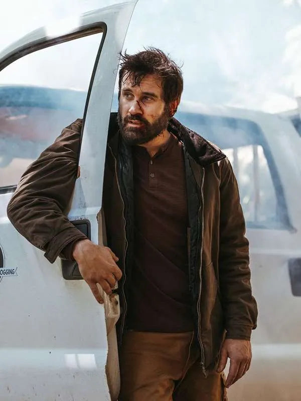 Cold Deck 2024 Clive Standen Brown Jacket