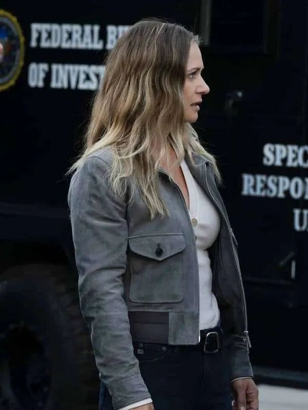 Jennifer Jareau Criminal Minds S16 Suede Leather Jacket