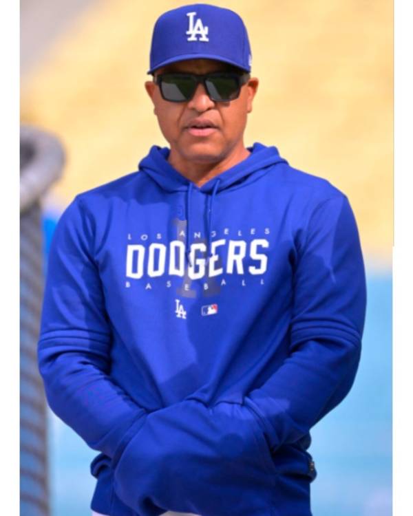 Dave Roberts 2024 Blue Hoodie