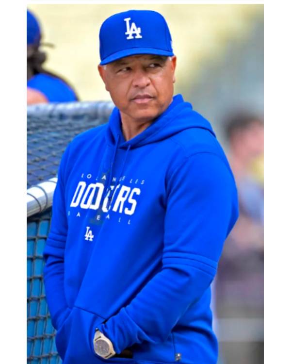 Dave Roberts 2024 Blue Hoodie