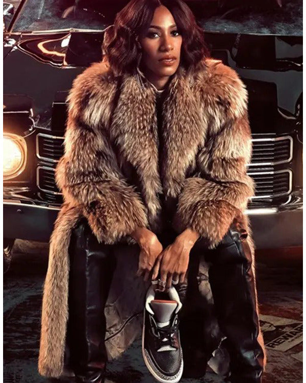 Diarra From Detroit 2024 Diarra Kilpatrick Fur Coat