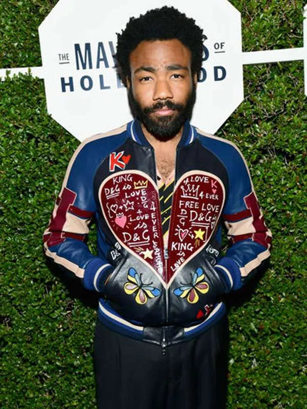 Donald Glover Mavericks of Hollywood Leather Jacket