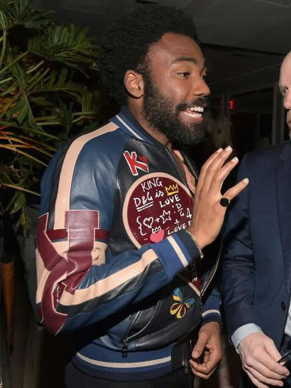 Donald Glover Mavericks of Hollywood Leather Jacket