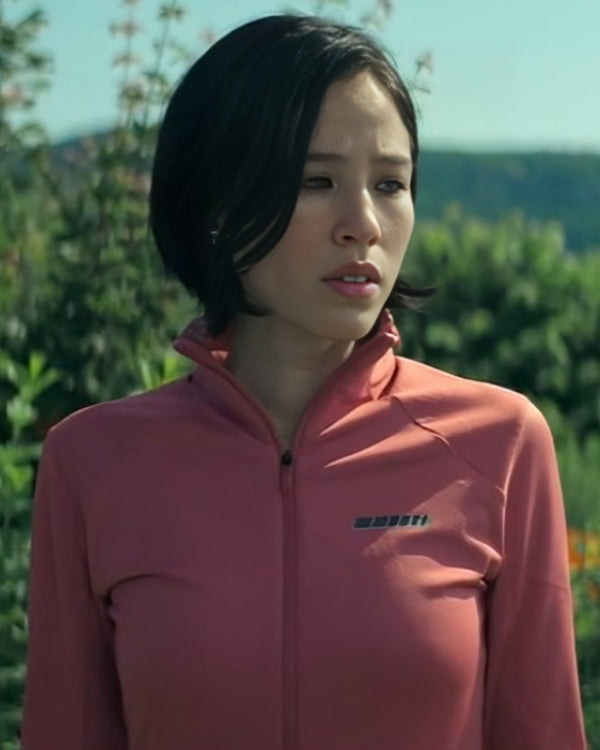 Don’t Move 2024 Kelsey Asbille Pink Jacket