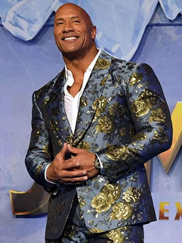 Dwayne Johnson Jumanji: The Next Level Suiting Blazer