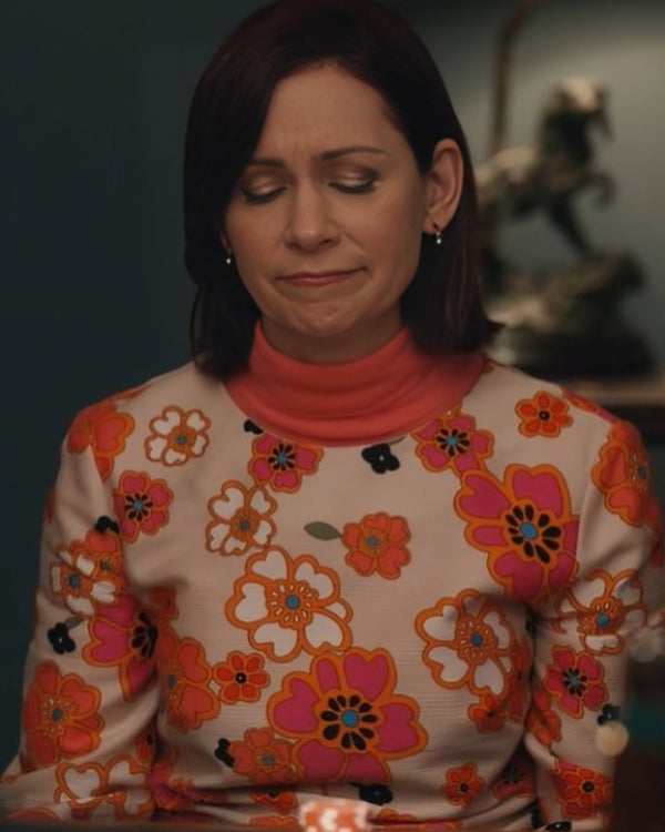 Elsbeth 2024 Carrie Preston Floral Sweater